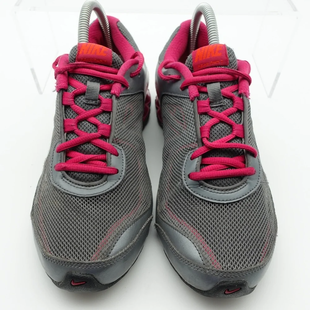 Nike Reax Run 7 Women Size 7.5 Shoes Pink Running Sneakers Mesh Training Lace Up